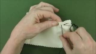 Back Stitch Tutorial  Alices Bear Shop [upl. by Ryan]