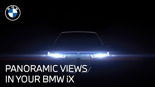 The Panoramic Eclipse Roof The 2022 BMW iX [upl. by Ulberto]