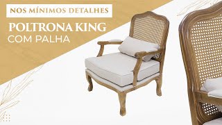 Poltrona King Nos Mínimos Detalhes [upl. by Vonni]