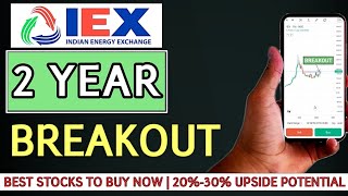 IEX मे आया 2 साल बाद Breakout 🚀  Best Stocks to Buy Now  Best Breakout Stocks [upl. by Casanova]