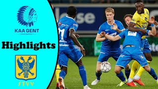 HIGHLIGHTS  KAA Gent vs SintTruidense VV  Jupiler Football premier league  Fast Sports [upl. by Ilanos190]