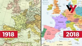 How The World Map Has Changed In 100 Years Since WWI [upl. by Bust863]