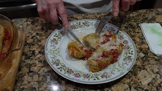 Italian Grandma Makes Stuffed Cabbage [upl. by Yemiaj]