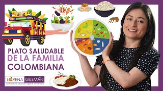 ¿Nos Alimentamos bien Plato saludable de la Familia Colombiana 🍛 [upl. by Attenej]