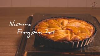 Recipe Nectarine Frangipane Tart [upl. by Halsted408]