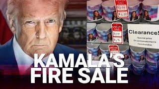 Kamala Harris merchandise on fire sale in Washington ahead of Trump’s inauguration [upl. by Amle837]