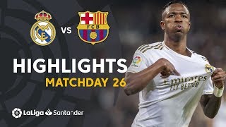 Highlights Real Madrid vs FC Barcelona 20 [upl. by Borreri]