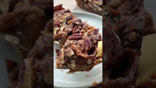 healthy pecan pie bars [upl. by Erleena]