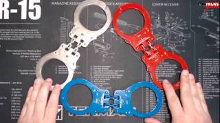 Peerless 850C801 Hinged Handcuffs  Police Duty Gear [upl. by Ikeda]