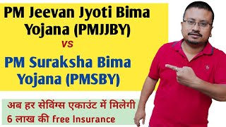 PM Jeevan Jyoti Bima Yojana  PM Suraksha Bima Yojana Insurance Policy details  PMJJBY  PMSBY [upl. by Fransis]