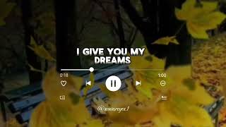 🛑I GIVE YOU MY DREAMS  WORSHIP [upl. by Thierry]