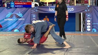 Izan RODRIGUEZ ROSA ESP vs Illia BABENKO UKR  WORLD WRESTLING CHAMPIONSHIPS 2023  Final 34 [upl. by Mas]