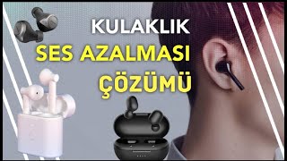 2025 BLUETOOTH KULAKLIK SES SORUNU ÇÖZÜMÜ  Bluetooth headset sound reduction the solution [upl. by Beverie]