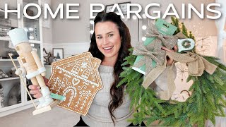 HOME BARGAINS HAUL  Nordic Spirit Range Christmas Decor amp more [upl. by Kubiak816]