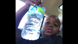 kid drinks water bottle in 08 SECONDS [upl. by Mandie373]