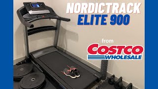 NordicTrack ELITE 900 from COSTCO w iFit  7quot TOUCHSCREEN  Running  Walking Treadmill [upl. by Wiseman]