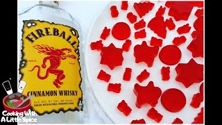 How to Make Fireball Cinnamon Whiskey Gummies [upl. by Cupo]