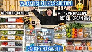 TASYI NGISI KULKAS SULTAN ASMR REFILL DAN ORGANIZING FRIDGE SUPER SATISFYING [upl. by Earleen]