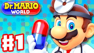 Dr Mario World  Gameplay Walkthrough Part 1  Intro and Levels 120 3Star iOS [upl. by Mines]