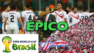 COSTA RICA  El mata gigantes  Mundial BRASIL 2014  Silencia al mundo entero [upl. by Placia]