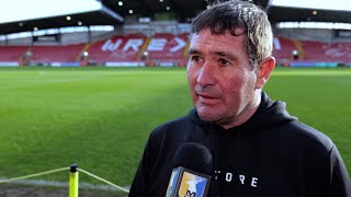 Nigel Clough on Wrexham loss [upl. by Burns103]