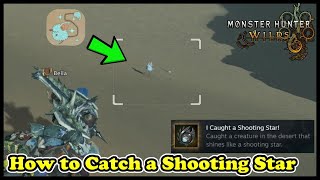 How to Catch a Shooting Star in Monster Hunter Wilds I Caught a Shooting Star [upl. by Irret182]