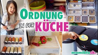 Ordnung in der Küche  9 Tricks amp Tipps  Makeover amp Roomtour [upl. by Aniara]