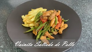 VAINITA SALTADA DE POLLO  RECETA  APRENDE Y COCÍNALO [upl. by Braun]