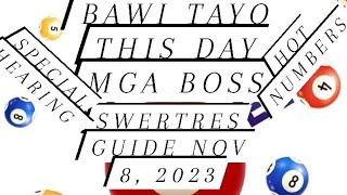 SWERTRES GUIDE NOV 8 2023 [upl. by Onafets875]