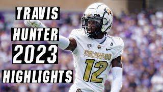 ULTIMATE Travis Hunter 2023 Highlights [upl. by Jess]