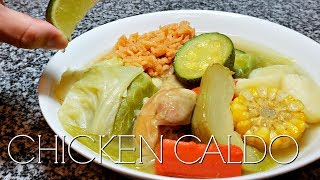 Chicken Caldo Recipe  Mexican Style Chicken Soup  CALDO DE POLLO [upl. by Rivard954]