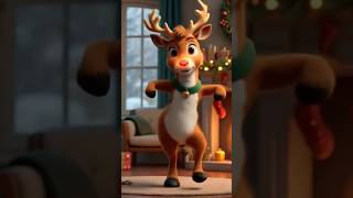 Rudolph the Reindeer Dance 🦌😂 dance petdance rudolph christmas2024 animaldance [upl. by Atiluj]