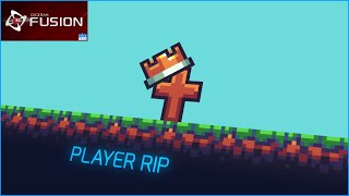 Tutorial 12 PLAYER RIP quotKing Magicquot in Clickteam Fusion 25 Platformer [upl. by Adnovaj]