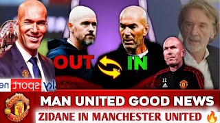 DEAL DONE 🔴JUST NOW CONFIRMED 🔥ZIDANE SAID YES 😱MAN UTD NEW COACH CONFIRMED 😍।MAN U NEWS [upl. by Tony]