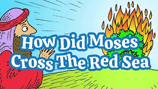 How Did Moses Cross The Red Sea  Christian Songs For Kids [upl. by Nnairak]