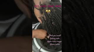 Give Your Locs A Deep Clean With This Easy Method [upl. by Kcub]