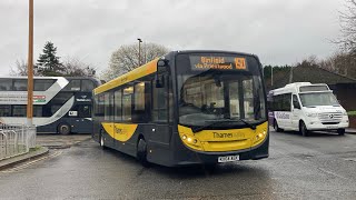 Buses in Bracknell December 2024 [upl. by Damalas215]