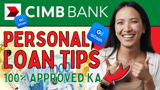 📢CIMB Bank Personal Loan  TIPS PARA SURE NA APPROVED KA SA APPLICATION GCASH X CIMB BANK [upl. by Abby]