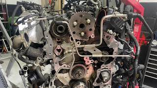 Opel Mokka 16CDTI 2016 Timing chain replacement  tensioner upgrade  gasket [upl. by Florette]