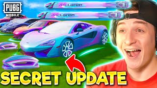 SECRET CAR UPDATE IS INSANE PUBG MOBILE [upl. by Gordy511]