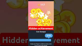 Hidden Achievement at Major Coin Sweeper major browsefeatures fyp [upl. by Attaymik709]