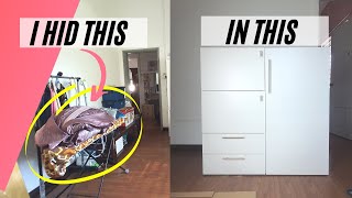 How I hide my ironing board  Ikea Hack [upl. by Ashraf]