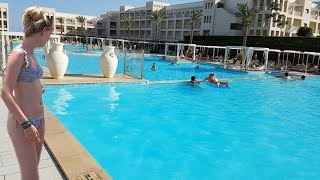 Review Of Hotel Jaz Aquaviva 5★ and Makadi Water World Aqua Park Egypt Hurghada [upl. by Ahsiemac]