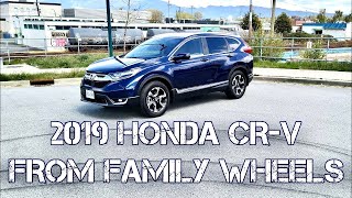 2019 Honda CRV Review From Family Wheels [upl. by Hammad]