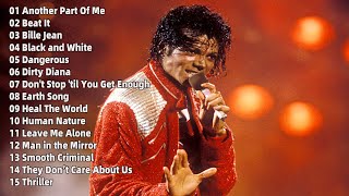 The Best Of Michael Jackson  Michael Jackson Greatest Hits Top 15 [upl. by Maharg]