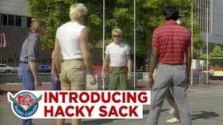 Introducing Hacky Sack the 1985 version of Frisbee [upl. by Graves]