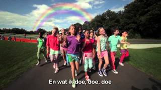 Kinderen voor Kinderen  Hallo Wereld  TEKST  ondertiteld [upl. by Nyssa457]