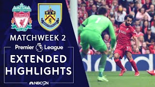 Liverpool v Burnley  PREMIER LEAGUE HIGHLIGHTS  8212021  NBC Sports [upl. by Chap386]