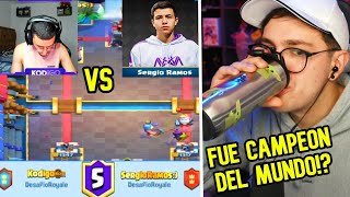 JuanSGuarnizo REACCIONA a KODIGO VS SERGIO RAMOS Clash Royale DEDSAFIO [upl. by Katsuyama74]