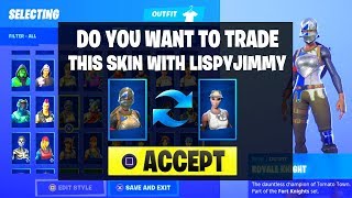 HOW TO TRADE SKINS IN FORTNITE FORTNITE TRADING SYSTEM [upl. by Innad]